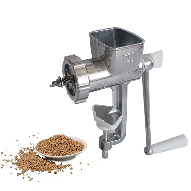 Manual Pet Feed Processing Machine Fish Bird Cat Dog Parrot Food Feed Pellet Making Machine Small Animals Food Granulator
