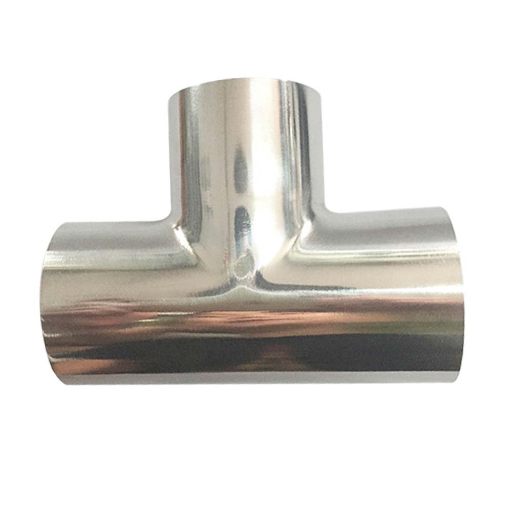 T TYPE joint ss304 Welding Pipe Connection Fittings tee exhaust pipe tee