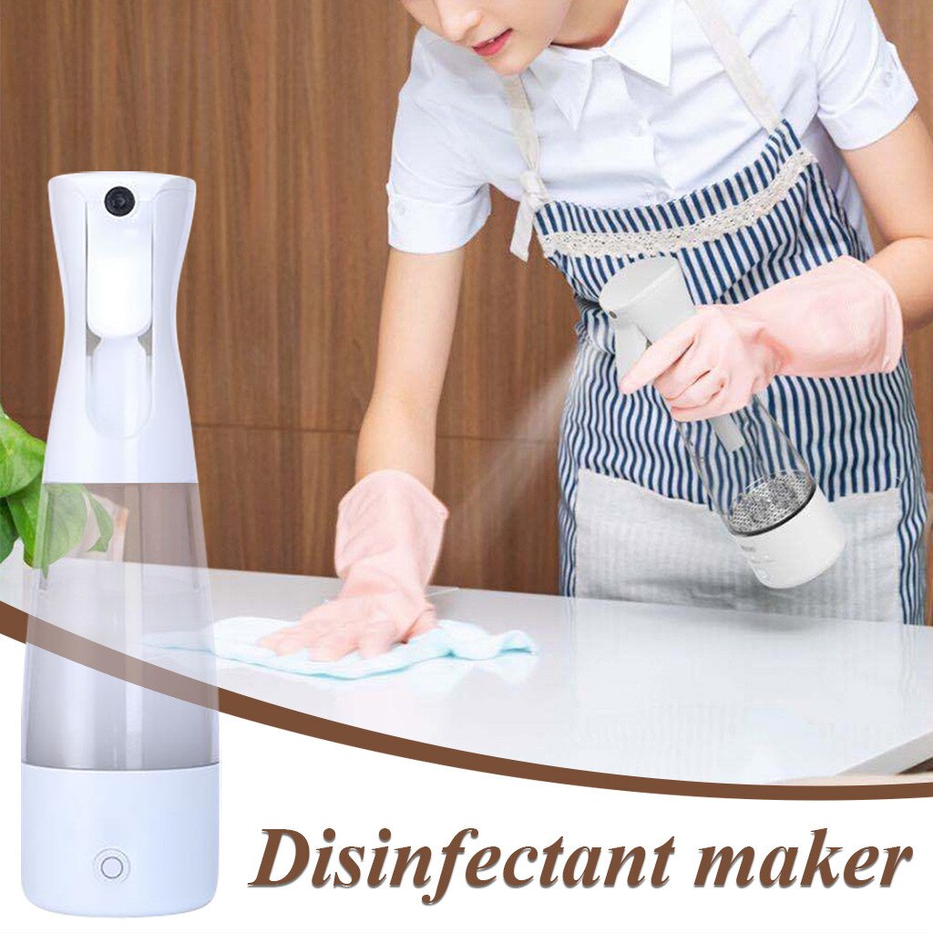 Household Disinfectant Water Making Machine Salt-Water Generator Smart Sprayer Kitchen Cleaner Tool Liquid Soap Dispenser