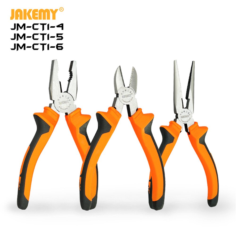 Mini-seitenschneider für elektrische kabel, seitenschneider mit rutschfester gummierung, handwerkzeug