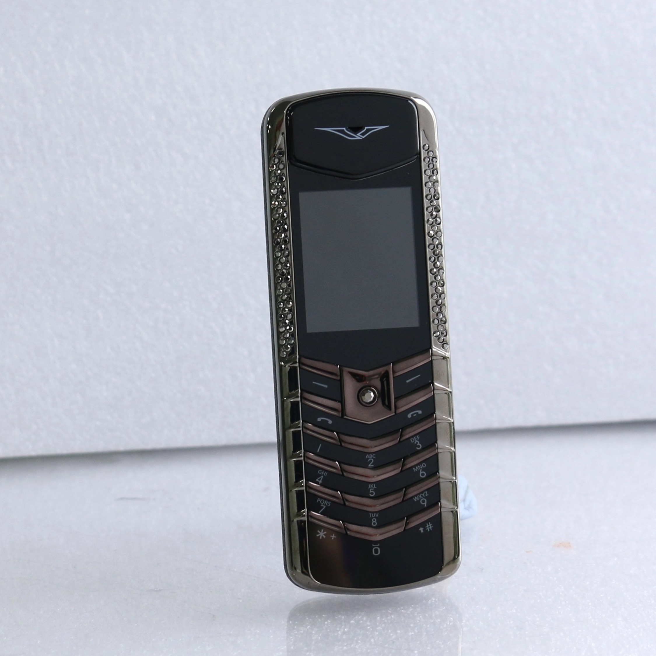 Assinatura clássica do telefone móvel para idosos ultra fino dois cartões sim trocador de voz bluetooth dial botão blacklist portátil: Preto / Pacote 3