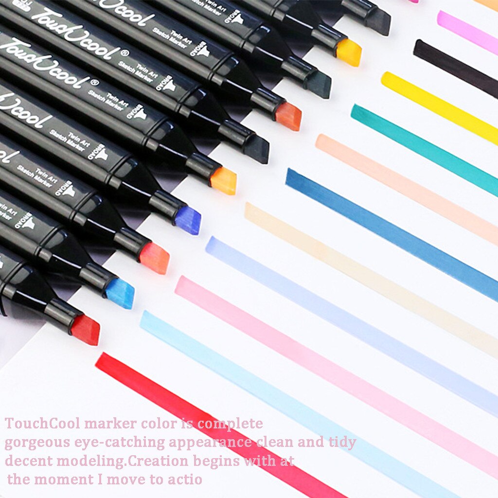 mark pen Painting Double Head colorful Mark Note Pen Set Office Supplies for all kinds of painting#904g40