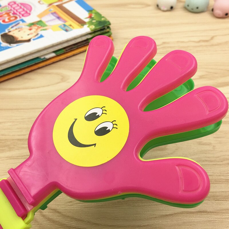 Hand Klappen Speelgoed Hand Voetbal Games Maker Juichen Trompet Tanken Artefact Activiteit Juichen Lawaaimaker voor Kinderen