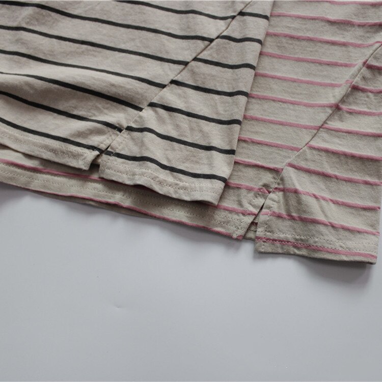 sommer Neue retro Gestreiften Baby Jungen T-Hemden kurze Hose Ärmel Spitzen lässig freundlicher Abschläge