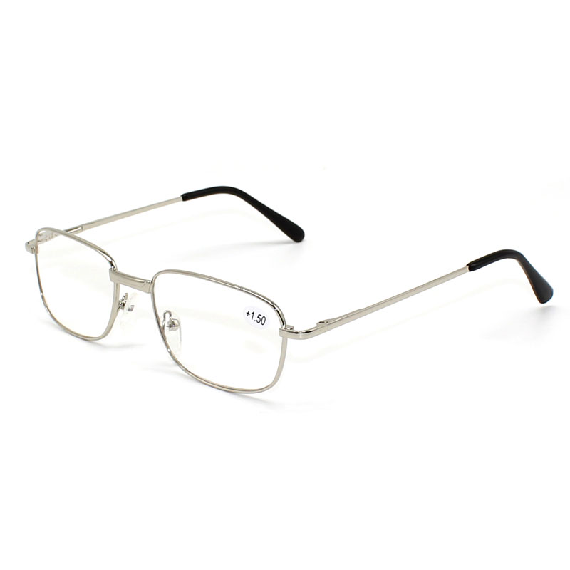 Men's Reading Glasses for Farsightedness Men Sight Spectacles Transparent Spring Hinge +1.00 +1.50 +2.00 +2.50 +3.00 +3.50 +4.00: green / +350