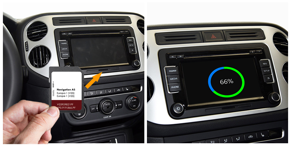 32GB cid SD-kaart Ontdek Media Sat Nav voor Seat Leon Navi-systeem Sat Nav