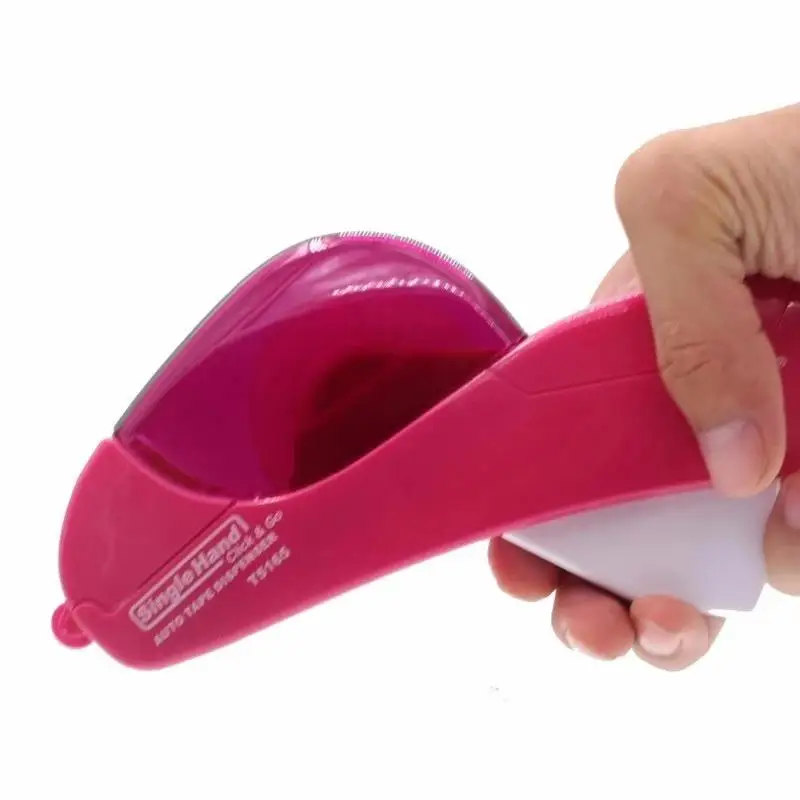 1 Stück automatischer Klebebandabroller, handgehaltener eins-Drücken Sie-Schneider für Geschenkverpackungen, Schrott, Buchung, Bucheinband