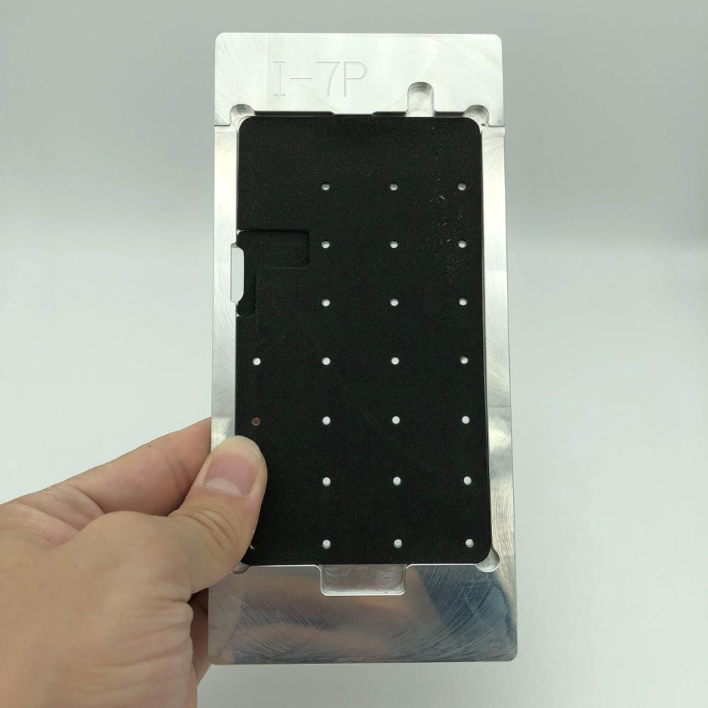 Film polarisant supprimer moisissures pour iphone 7 8 plus 6sp 6 s LCD positionnement précis film polarisant nettoyage dissolvant de colle moule outil