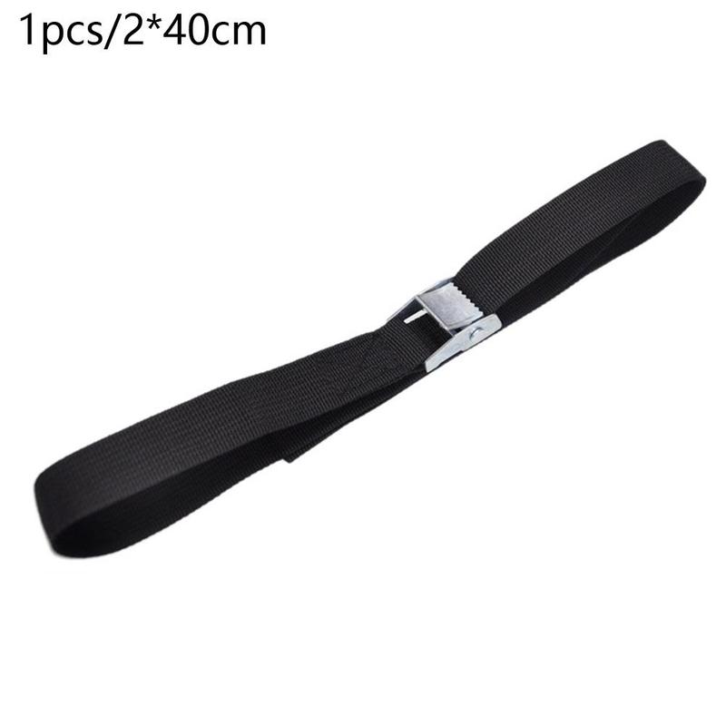 Borsa per bagagli per auto Cinghia di ancoraggio per carico Corda di tensione per auto Cinghia di ancoraggio Forte cintura a cricchetto per cintura per bagagli pesanti 1pz 2x40cm: Default Title