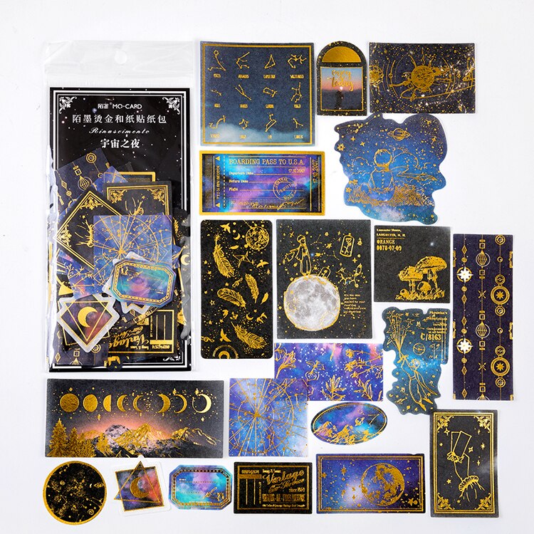 60pcs/1lot Kawaii Stationery Stickers Renaissance Gold Diary Planner Decorative Mobile Stickers Scrapbooking DIY Craft Stickers: YuZhouZhiYe
