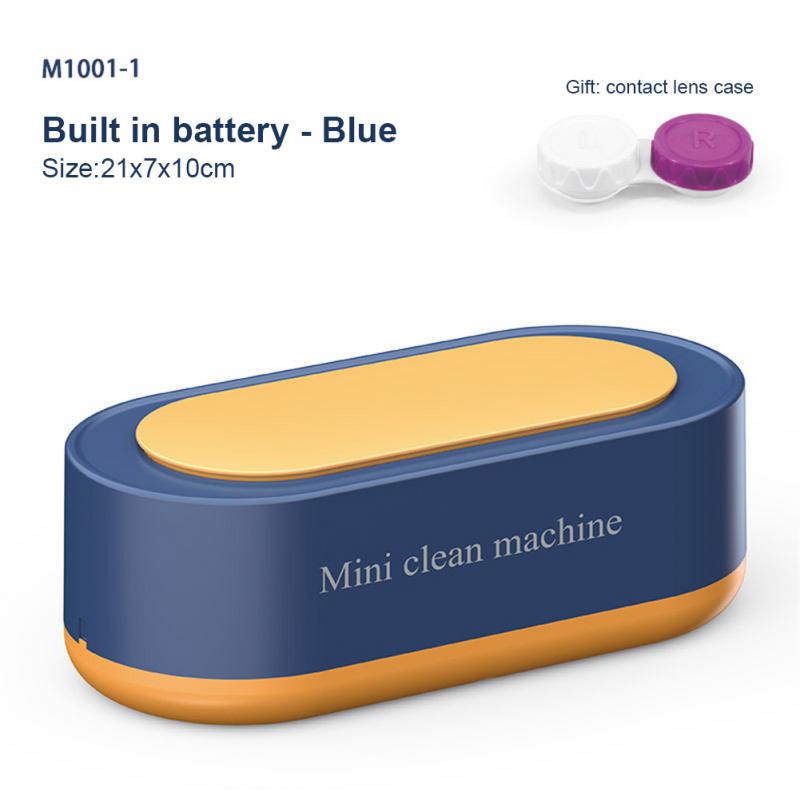 Multifunctionele Ultrasone Cleaner Ultrasone Bad Sieraden Glazen Sieraden Reinigingsmachine Ultrasound Sieraden Schoner Huis: 01 Charge