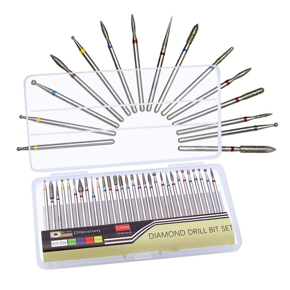 Nail Drill Bits Set Frees Bit Elektrische Manicure Pedicure Machine Elektrische Boor Accessoires Nail Gereedschap