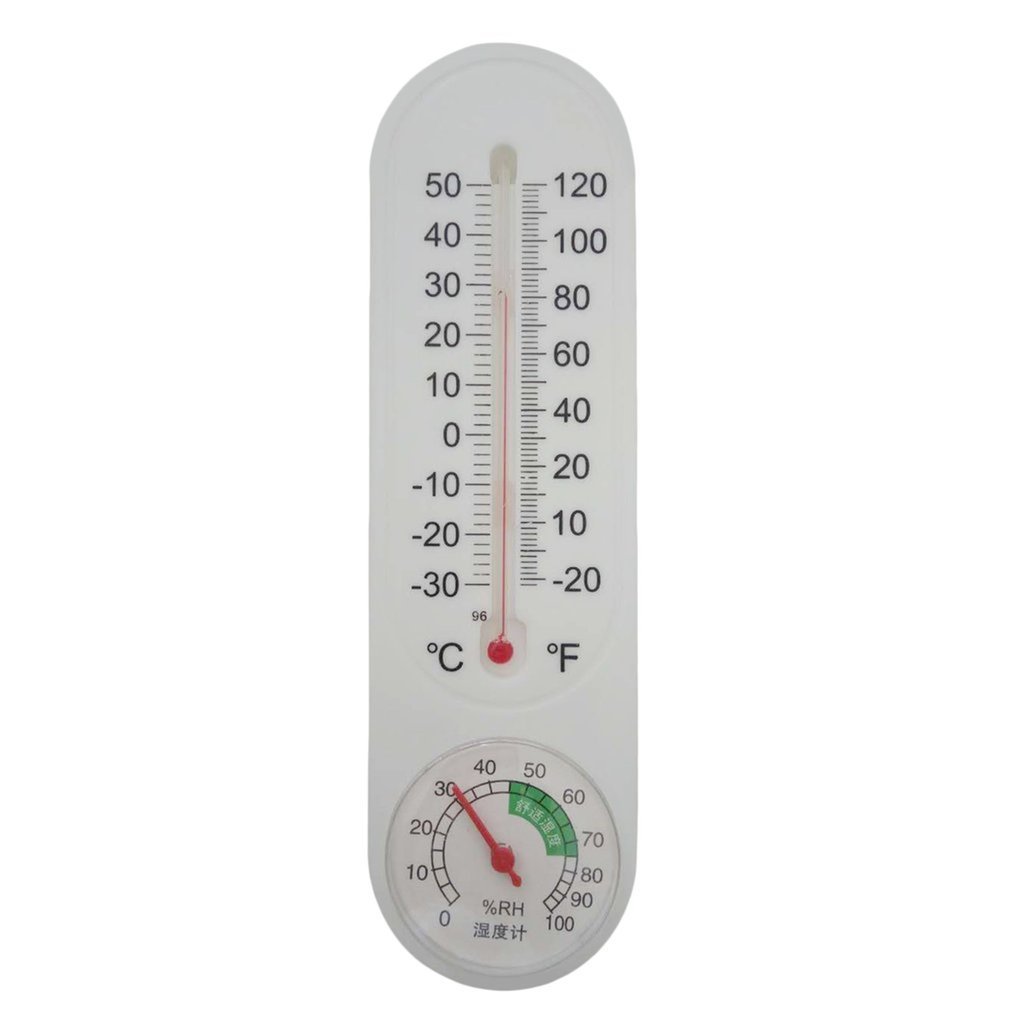 Thuisgebruik Thermometer Vochtigheid Analoge Huishoudelijke Thermometer Hygrometer Muur Gemonteerde Tester Meetlint Thuis Populaire