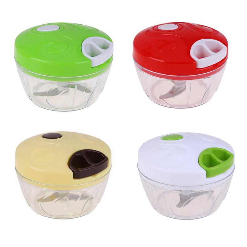Portable animal de compagnie manuel fruits légumes Chopper oignon noix broyeur hachoir main tirer nourriture Cutter cuisine accessoires fruits légumes