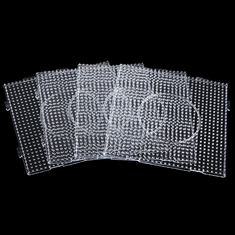 4pcs Hama Beads Pegboards 15cm Beads Template for Making Iron Beads Boards