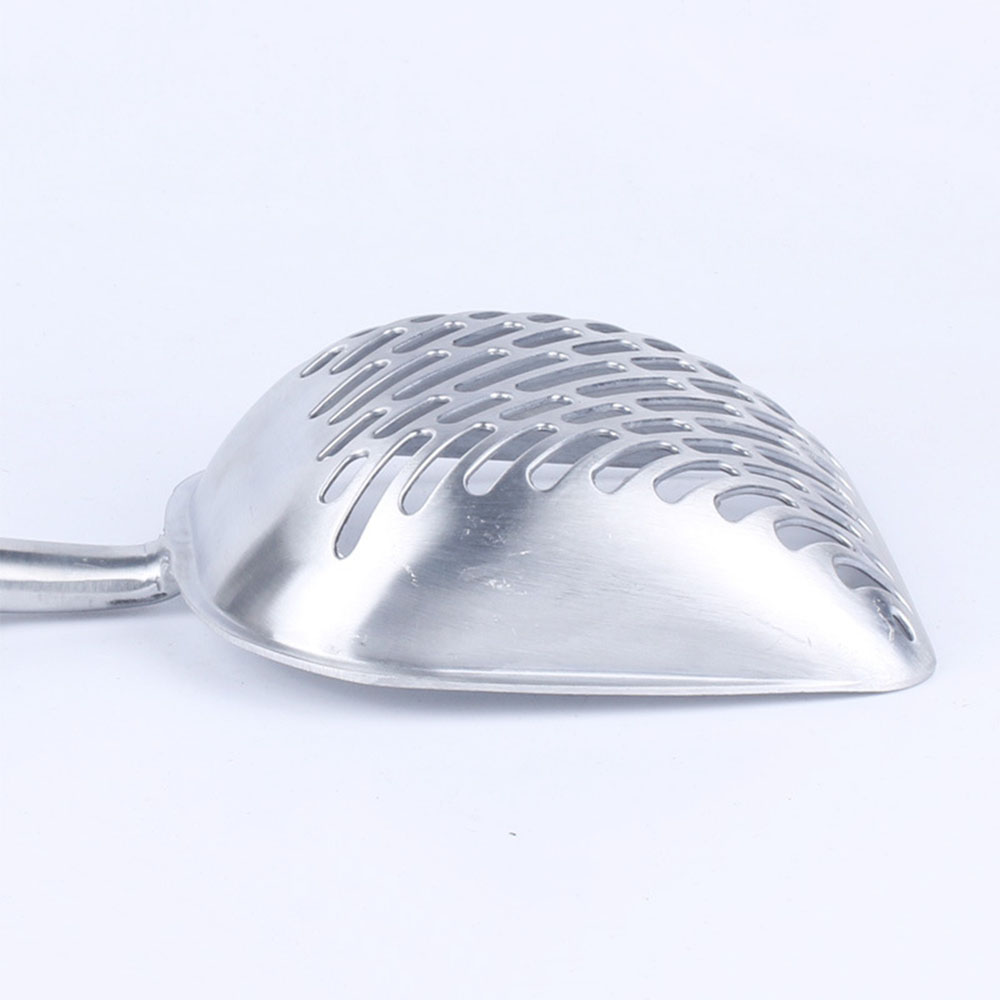 Kattenbakvulling Scoop Grote Metalen Kattenbakvulling Scoop Voor Kitty Zeefje Met Diepe Schop En Ergonomisch Handvat Gemaakt Van Zware massief Aluminium