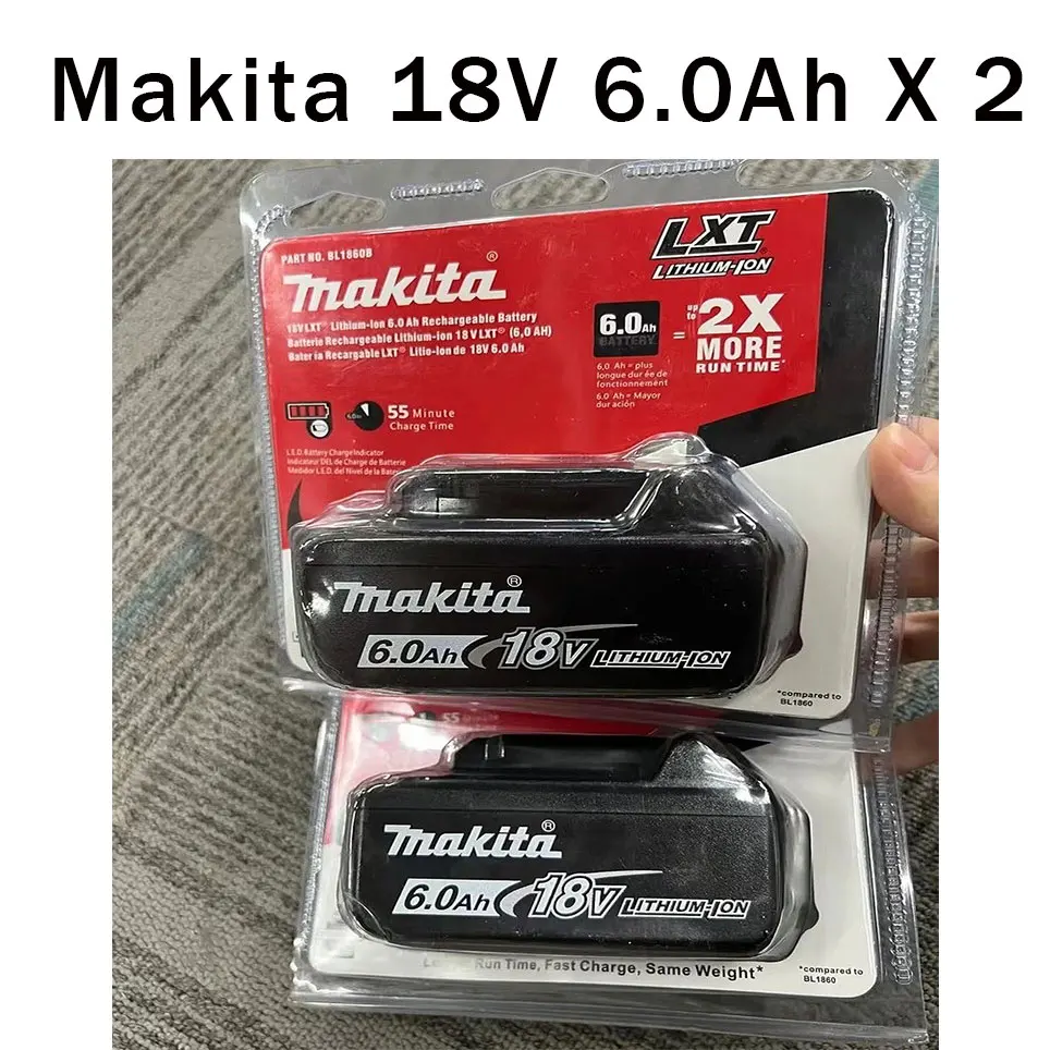 Akumulator Makita 18V 6.0Ah typu C Akumulator litowy 18V Wiertarka Akumulatory zamienne BL1860 BL1830 BL1850 BL1860B