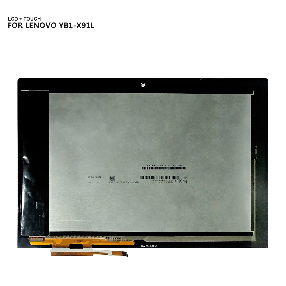 For Lenovo Yoga Book YB1-X91 YB1-X91L YB1-X91F LCD Display Touch Screen Panel Digitizer Glass Assembly Free Tools