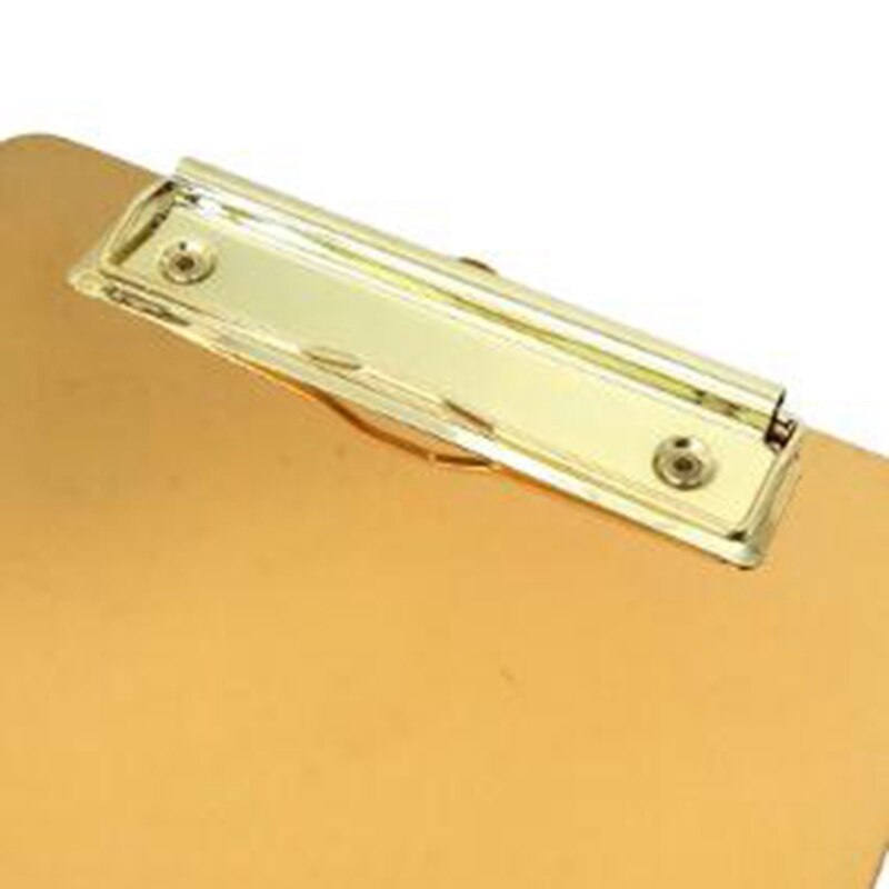 Golden Stainless Steel Writing Board Drawing Board Clip Study Tools Office Tools