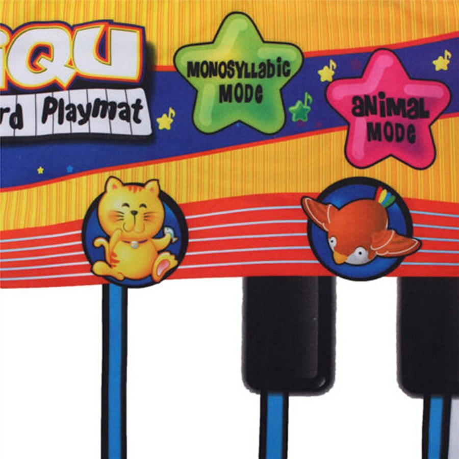 Infant Baby Piano Spielen Spielzeug Mit Lustigen Musik Und Tier Sounds Kriechende Matte Baby Musik Teppich Kinder Pädagogisches Spielen matte