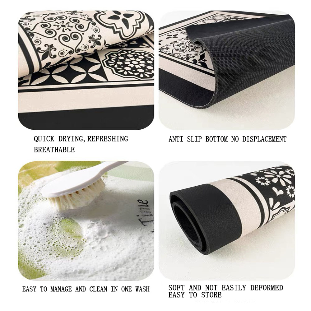 Jeu vidéo Okami Japanese Culture Kitchen Proximity Ining Polymers, Non-ald Drain Dish Mats, Coffee Pad, Heat Degree Napperon, Dinnerware