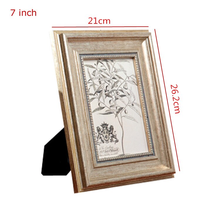 4/6/7/10 Inch Photo Frame Exquisite Picture Frame Desktop Decoration Photo Frame for Picture Baby Encadrement Photo 1 Piece: 7 inch