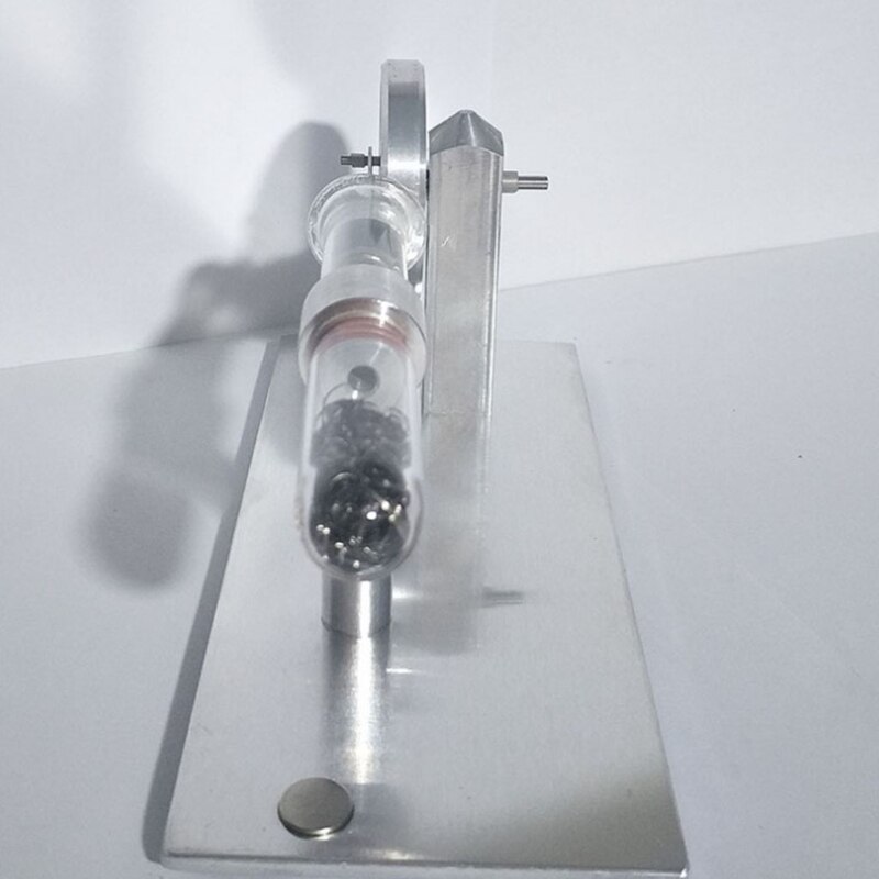 Mini motor Stirling tipo T, generador en miniatura de física, motor de vapor, modelo de enseñanza de laboratorio