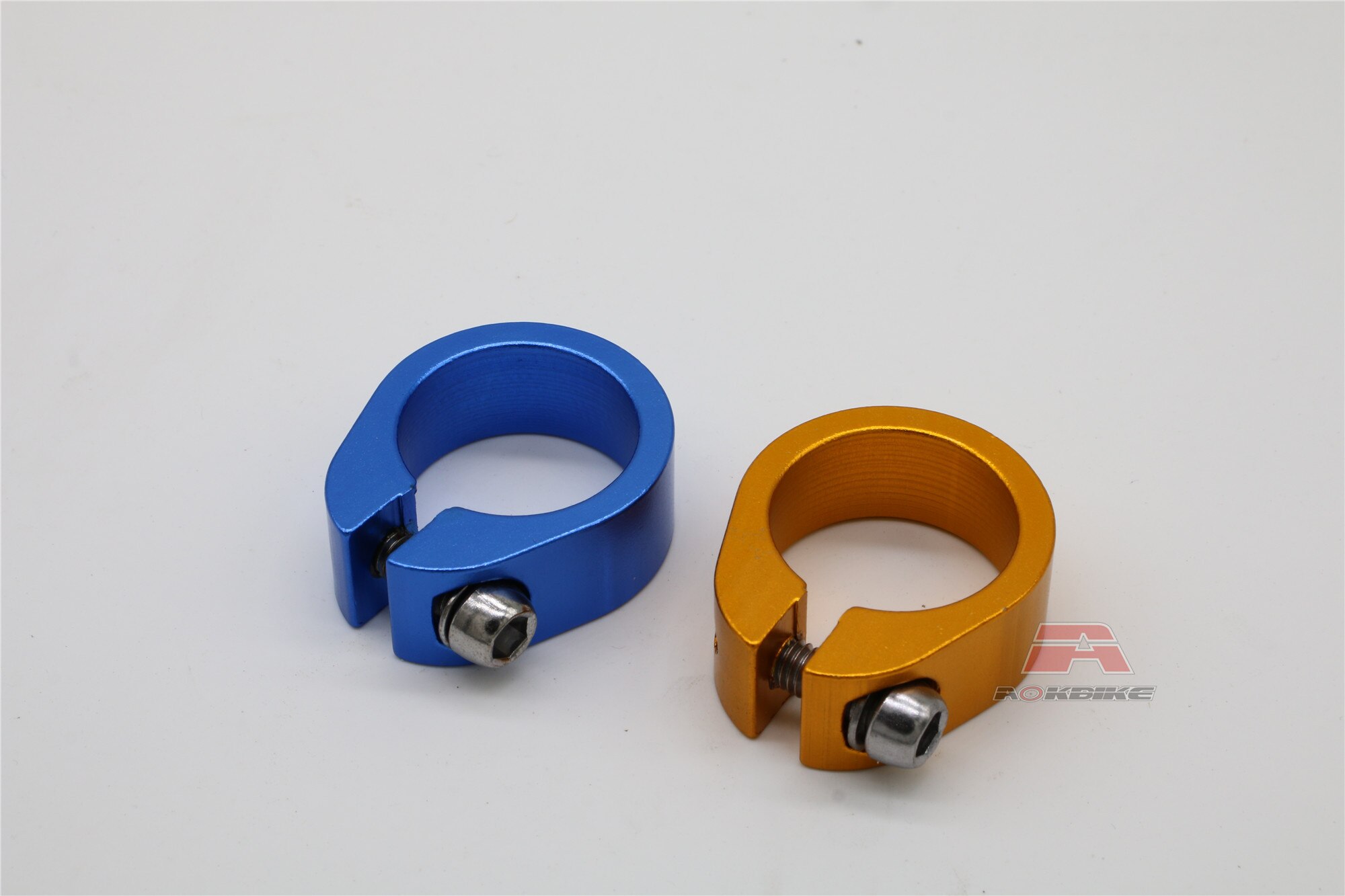 Champagne Color Seat Clamp Custom made clamps single hole wheel chair clamp universal clamp industry fastener fastening piece