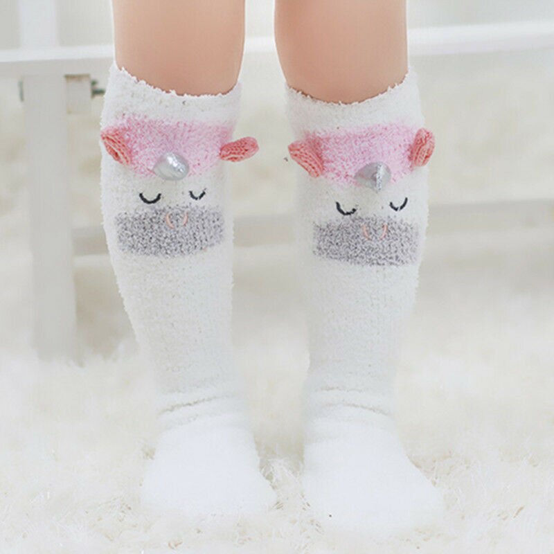Baby Kinderen Meisjes Peuter Bow Sokken Katoen Kniehoge Kousen Panty Been 1-5Y