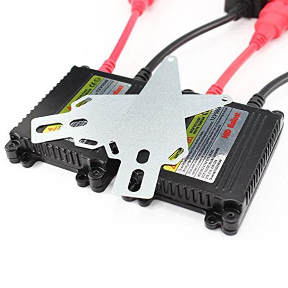 Lámpara de xenón modificada para coche, balasto Universal Hid de aluminio, Kit de conversión Universal, 35W de CC delgado de balasto, 1 pieza