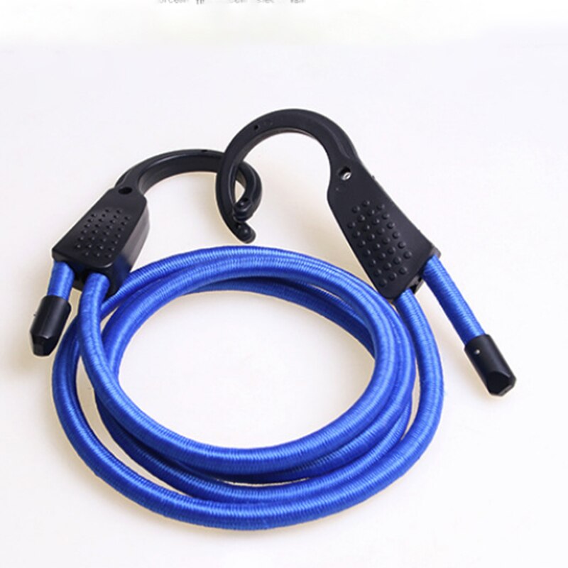 1.5M Verstelbare Rubber Band Touw Bagage Met Touw Met Waslijn Met Haak Voor Auto 'S, Motorfietsen, Fietsen, bagage