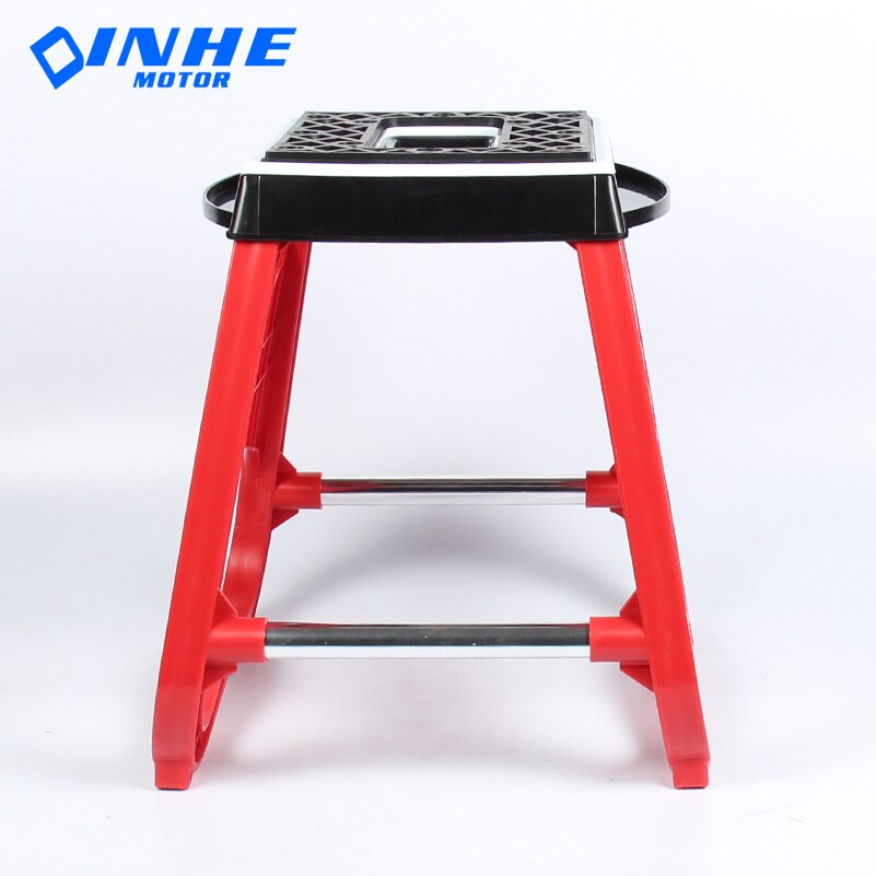 Motorcycle Stand Stool Repair Lift Stand Stool Seat Repair Holder For KTM YAMAHA SUZUKI KAWASAKI HONDA Dirt Bike Motocross: red