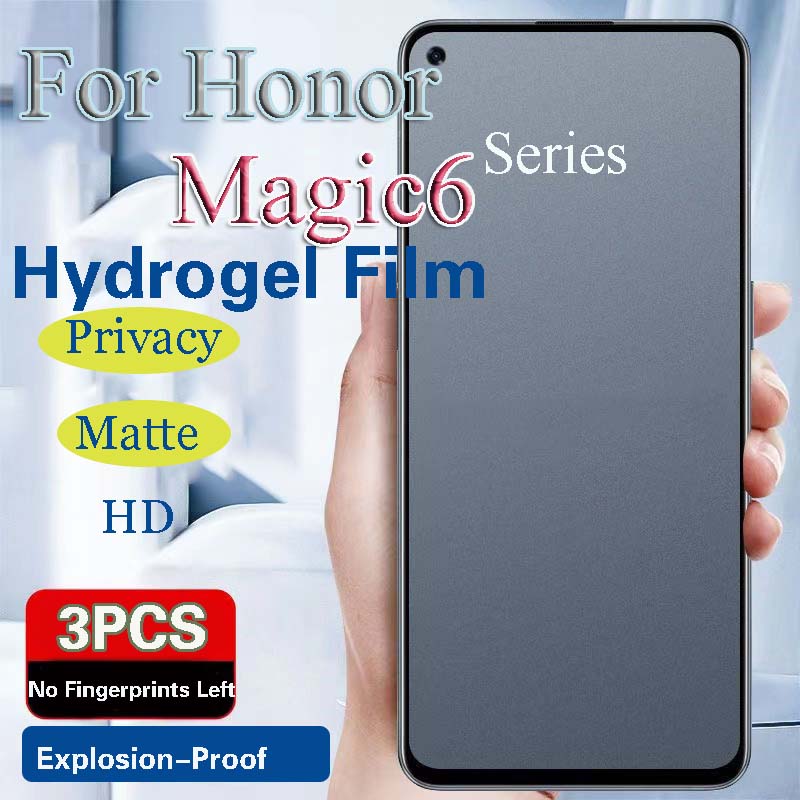 Magie6Ultra Privatsphäre Displayschutzfolie für Honor Magie6 Profi Lite, mattierter Hydrogelfilm, Magie6 Profi, weiche HD-Vollabdeckung, blaues Licht