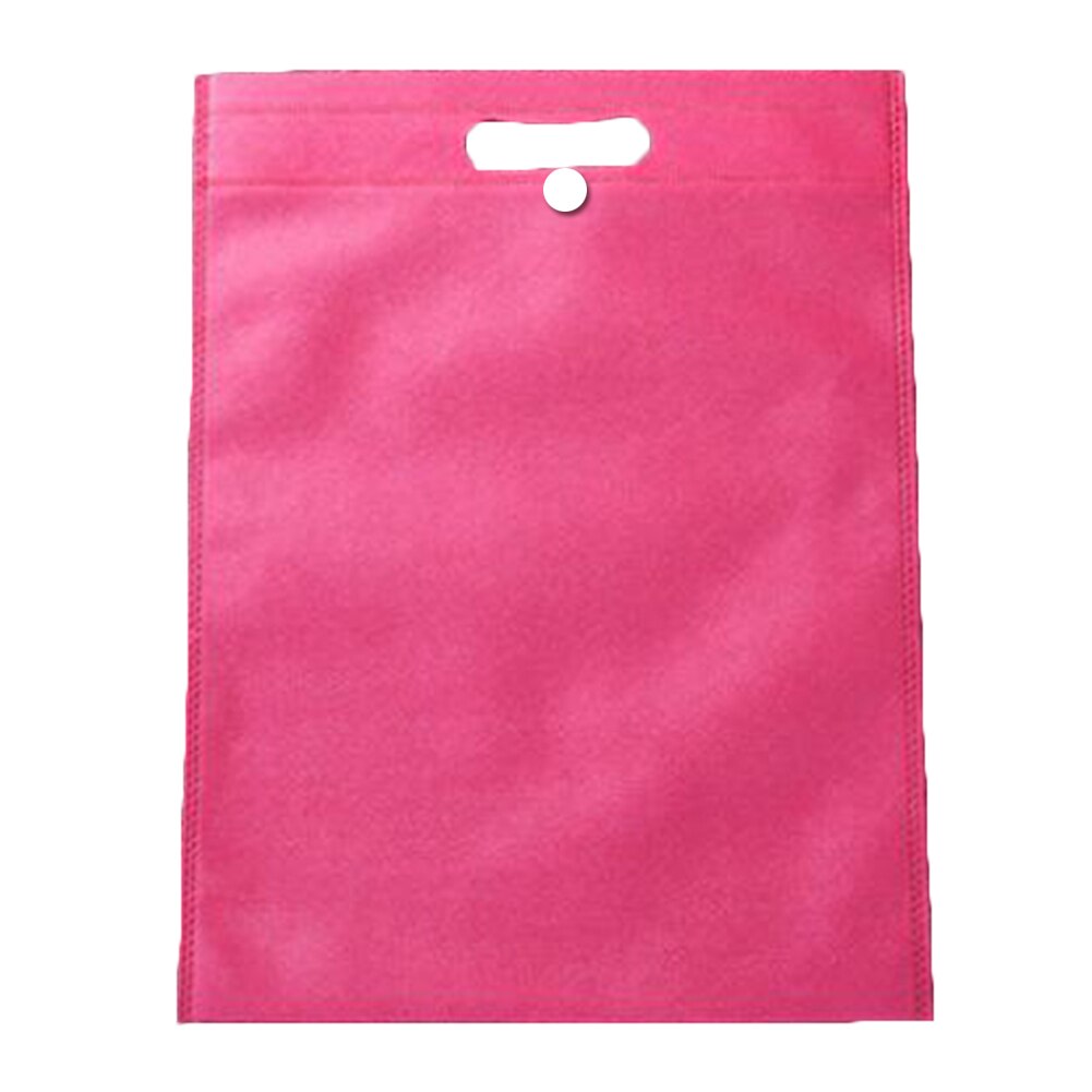 Opvouwbare Boodschappentas Herbruikbare Tote Pouch Vrouwen Reizen Opslag Handtas Mode Schoudertas Boodschappentassen Met Knop: M / Beige