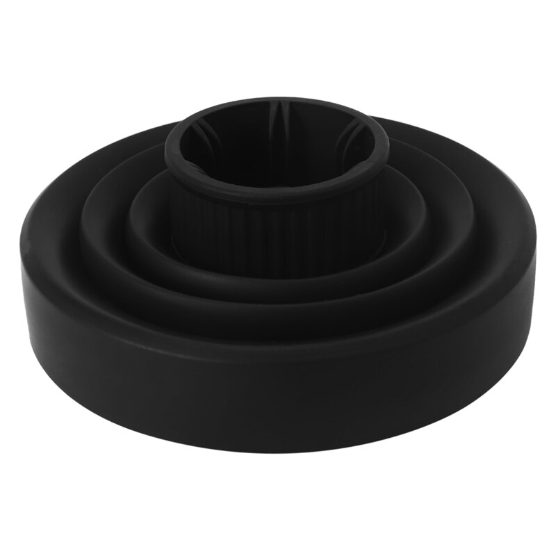 Universal Foldable Hair Dryer Diffuser Attachment Foldable Portable Travel Folding Fits Most Hair Dryers-Black