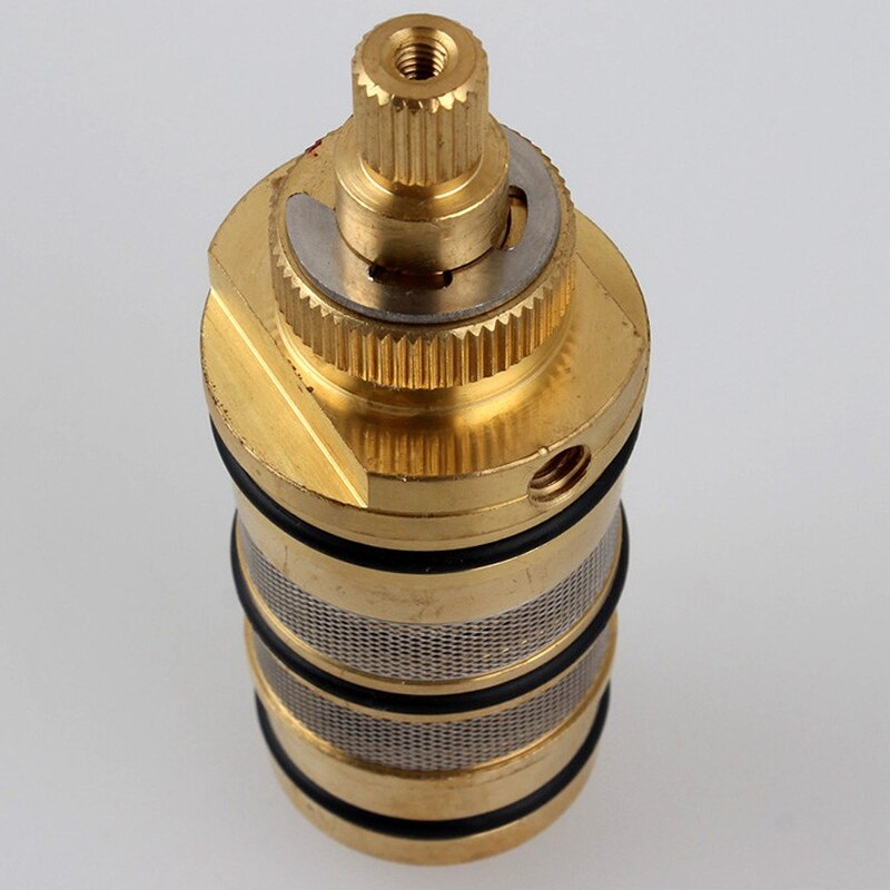 Beste Messing Bad Douche Thermostatische Cartridge &amp; Handvat Voor Mengkraan Mixer Douche Bar Mengkraan Douche Mengkraan Cartridge