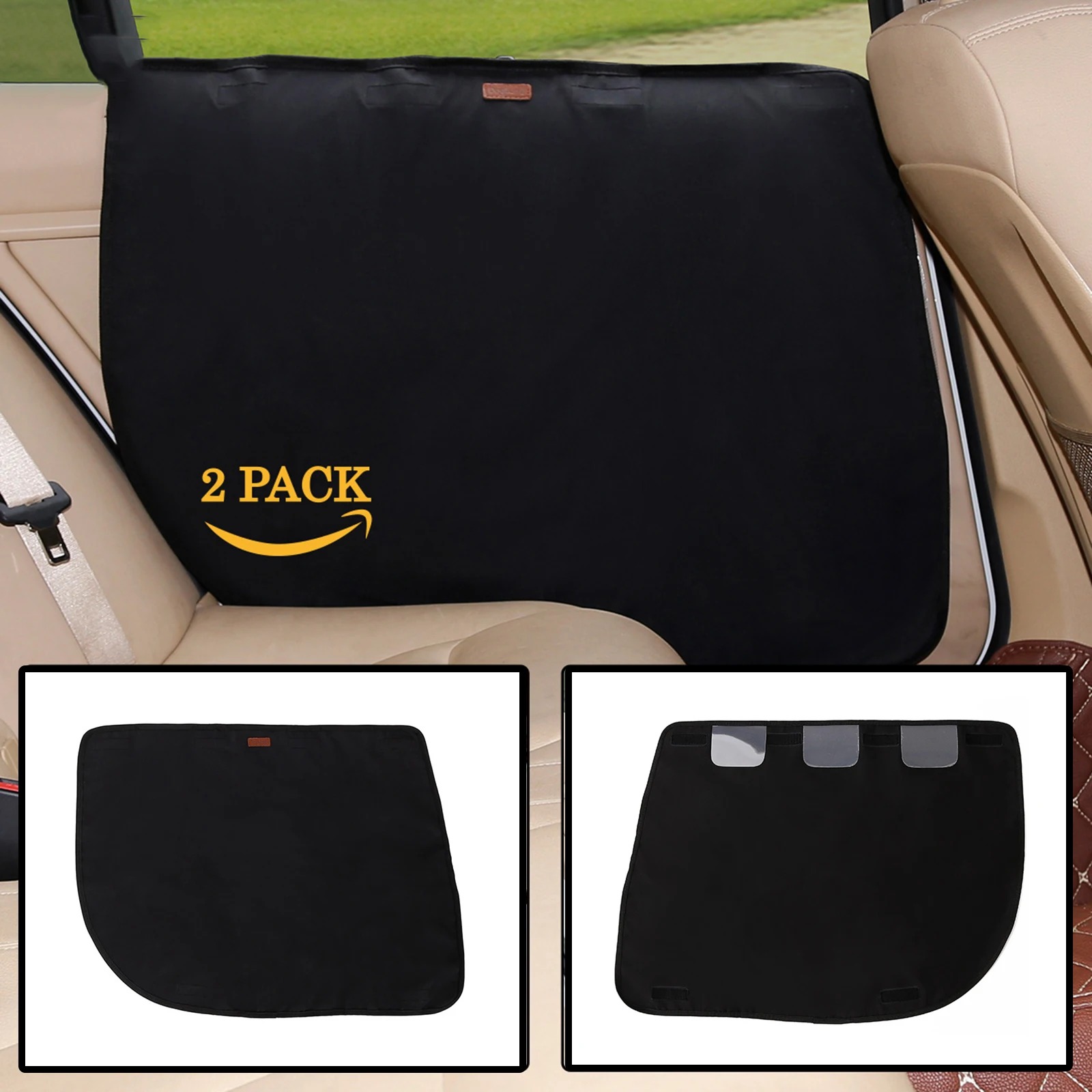 2 TEILE/PAKET Hund Auto Tür Schutz Wasserdichte Haustier Auto Tür Abdeckung Anti Scratch Fahrzeug Tür Schutzfolie für Auto Türen