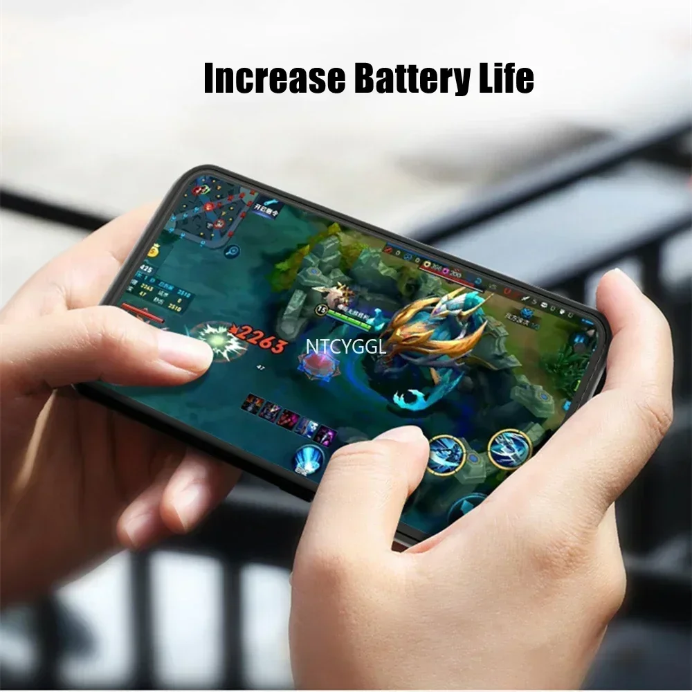 Akkuladehülle für xiaomi poco  x6 Profi /x6/x6 neo, externer akku, powerbank, ladehülle, batterie extern 10000