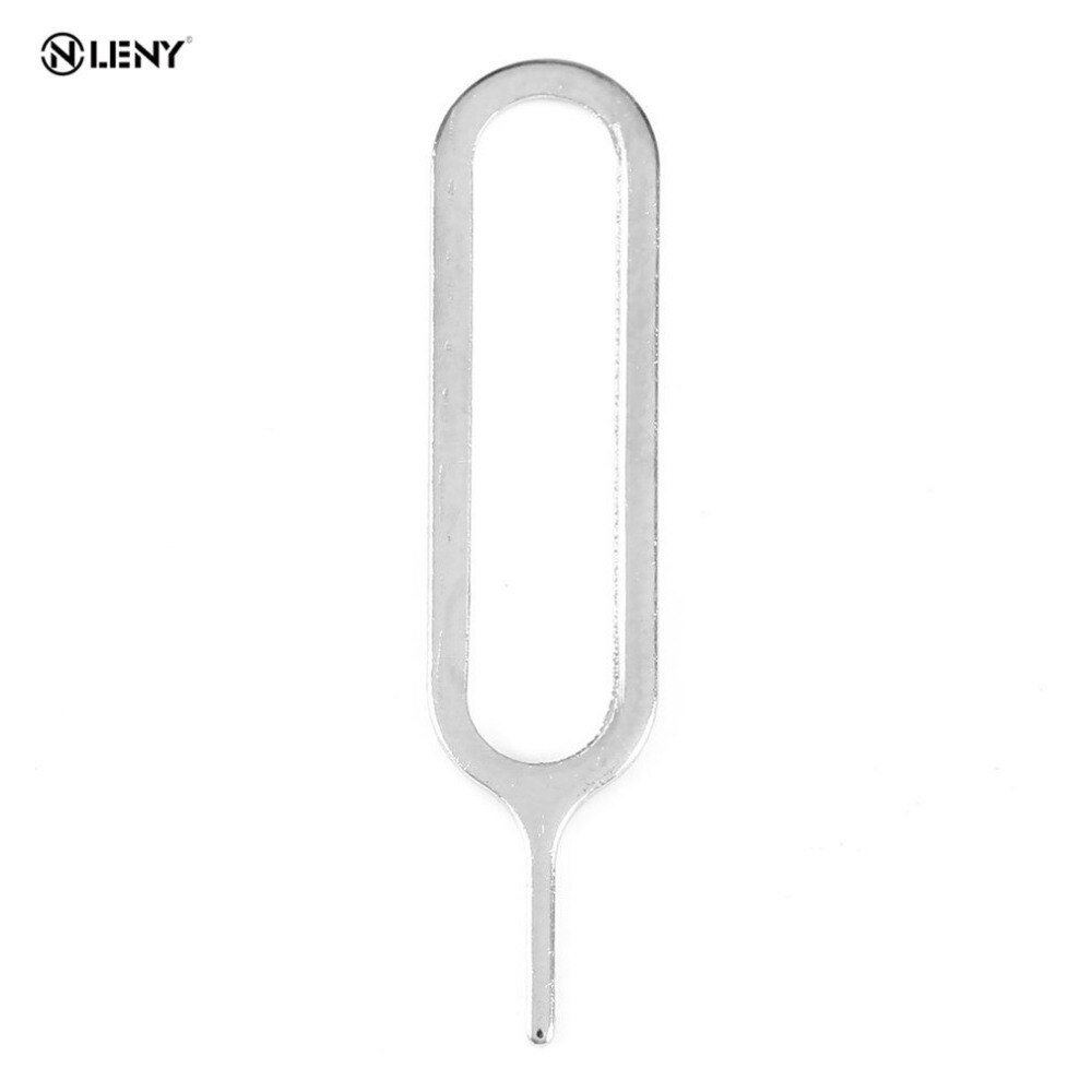 Sim-kaart Naald Lade Open Eject Ejector Pin Sleutelhanger 1Pcs Voor Iphones 6S Huawei Mate 7 Samsung Galaxy s8 Plus S6 Rand Note 8 4 5 Tool