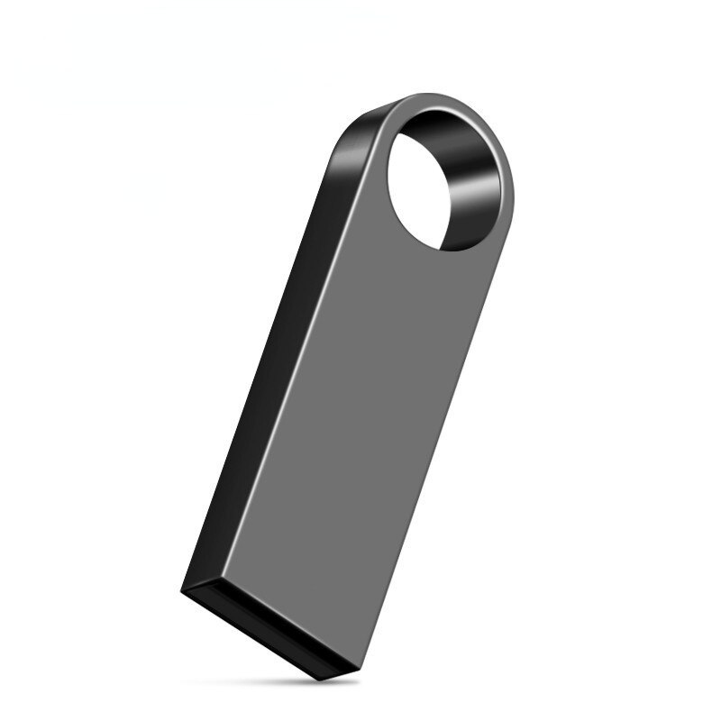 Metal Memoria Usb Flash Drive 32GB Pendrive 64/1288GB Waterproof Pen Drive 8/16GB Flash Usb 2.0Cle USB Stick Key USB Flash Drive: Black 128GB