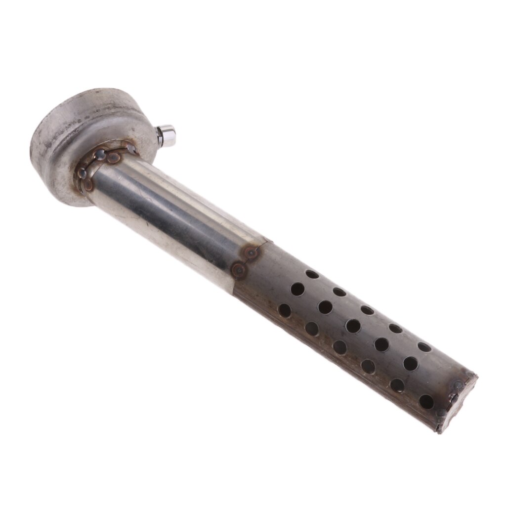 Universele Verstelbare Uitlaat Baffle-48mm Schuine Db Noise Reducer 6.3&quot;