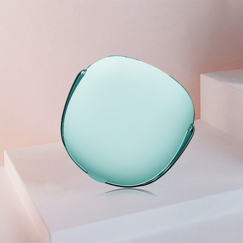 Ultrasonic Contact Lens Cleaner Cute Contact Lens Case for OK Lens: Green