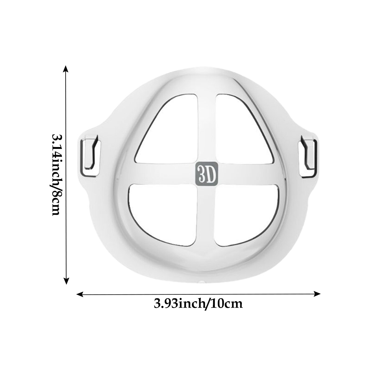 1/5/10Pcs 3D Maske Halterung Maske Zubehör Atmen Reibungslos Und Kühle Maske Halter Atmungsaktive Ventil Gesundheit pflege Zubehör: Style-2 / 5pcs