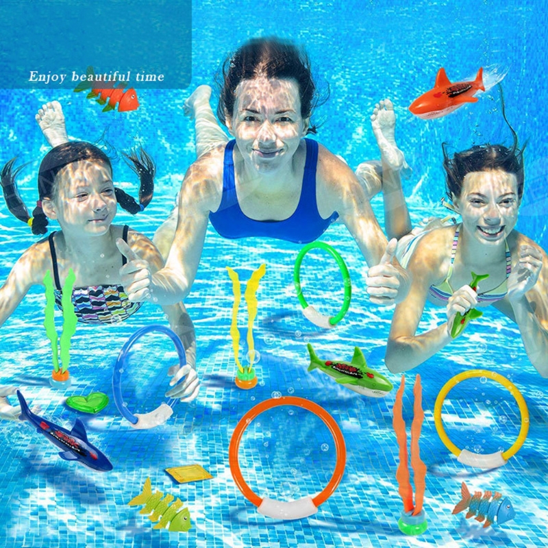 Giocattoli di nuoto del bambino per Kids1-3 anni Set di immersioni giocattolo regali di compleanno per bambini giocattoli colorati a forma di diamante