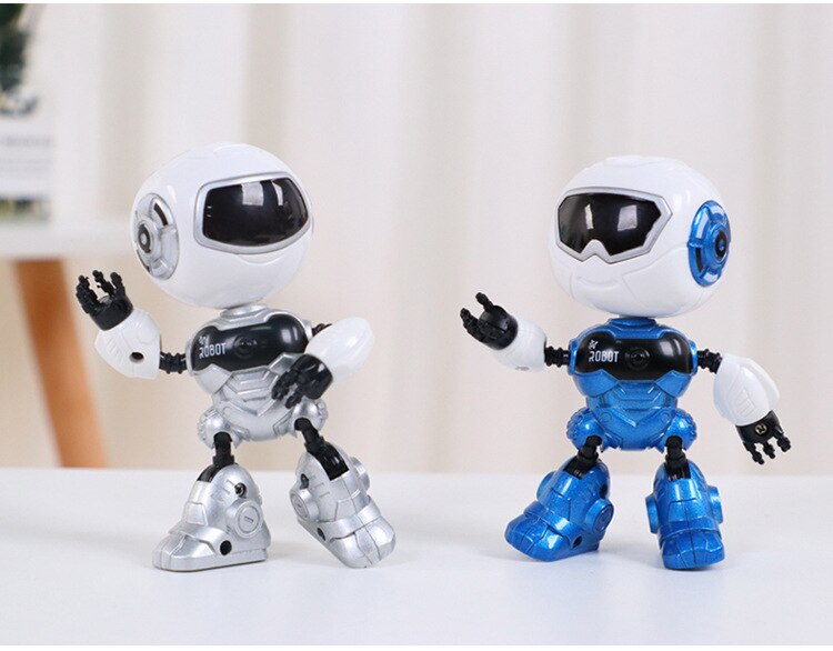 De Tweede Generatie Van Legering Robot Touch Sensor Muziek Q Versie Robot Vroegschoolse Onderwijs Smart Speelgoed Sensor Gebaar
