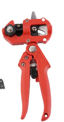 Planteskole podeværktøj beskærer haveværktøj grenskærer sekatør beskæring plantesaks kasser frugttræsaks: Sæt rød