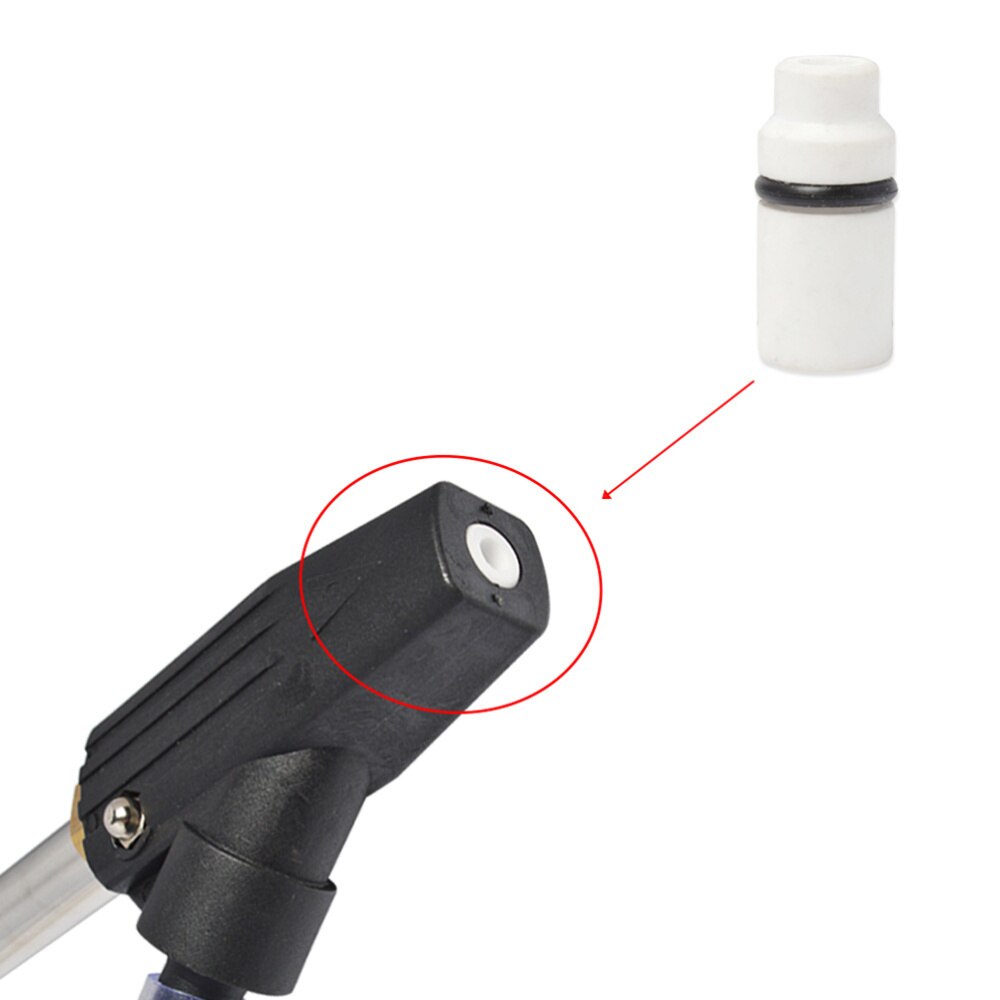 Pulverizador de cerámica con chorro de arena para coche, accesorios de equipo de lavadora, 2 uds.