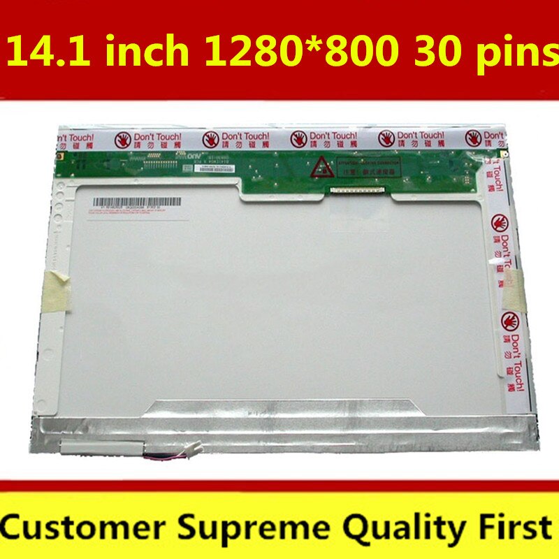 14.1 LCD SCREEN B141EW04 V.4/V.5/V.7 V.3 LTN141W1-L03 L05 L01 L04 LTN141AT02 B141EW02 LTN141AT03 B141EW01 LP141WX3 N141I3-L01