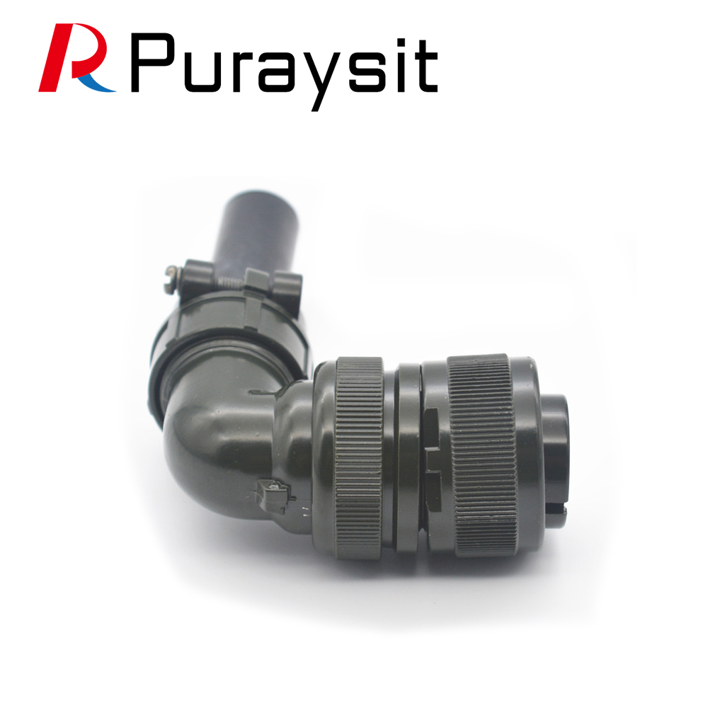 Vliegtuigen Plug Servo Encoder Connector 3108A/18-10 4 Core Motor Hoofd Voor Mitsubishi Yakawa Fanuc Delta