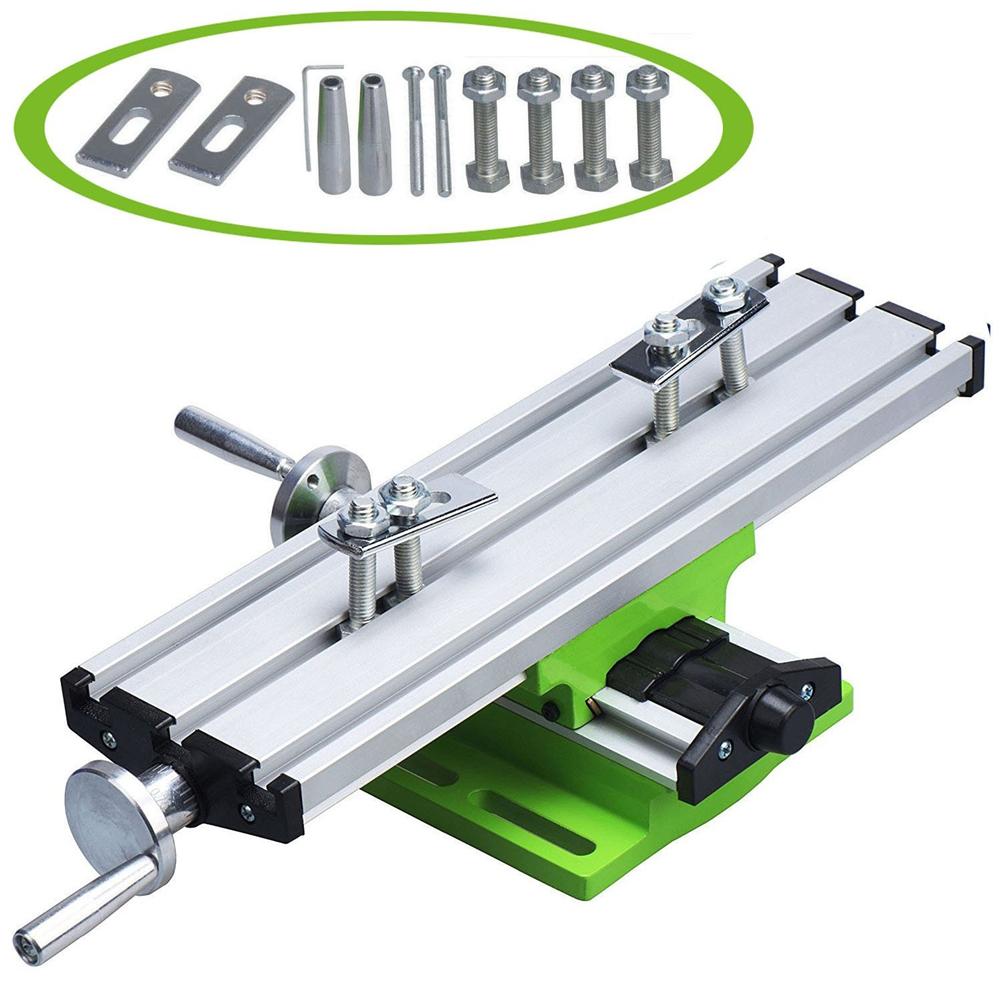 Mini Multifunctional Machine Bench Working Table Precision Multi Function Table Milling Drill Vise Tools